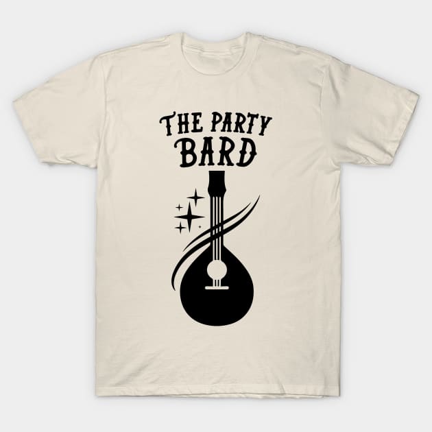 Bard Dungeons and Dragons T-Shirt by HeyListen